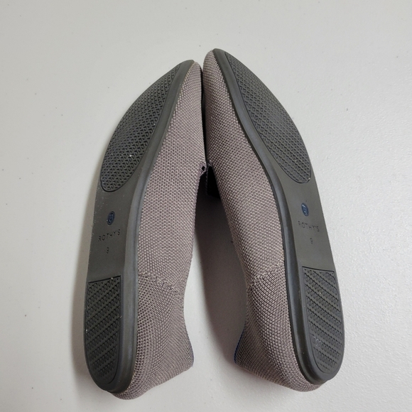 Rothy's The Loafer Mocha Round Toe Slip On Ballet Flat Shoes. - Picture 4 of 12